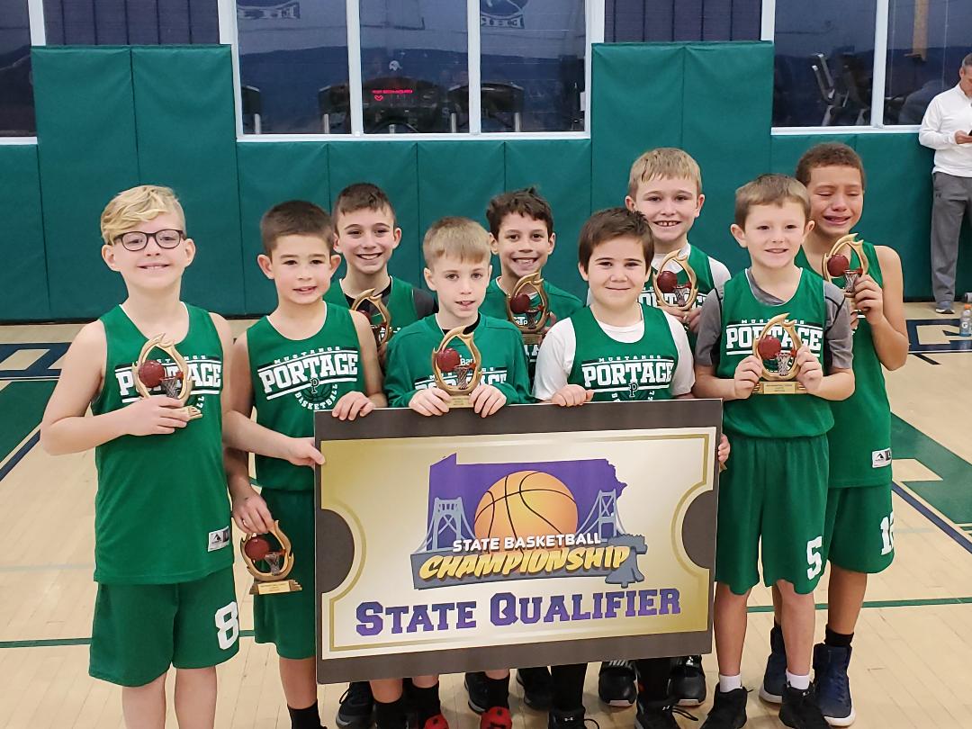 Portage S&T Bank 3rd - 4th Grade Boys 3rd Place