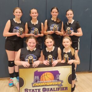 Windber 6th Grade Girls - 5th Place